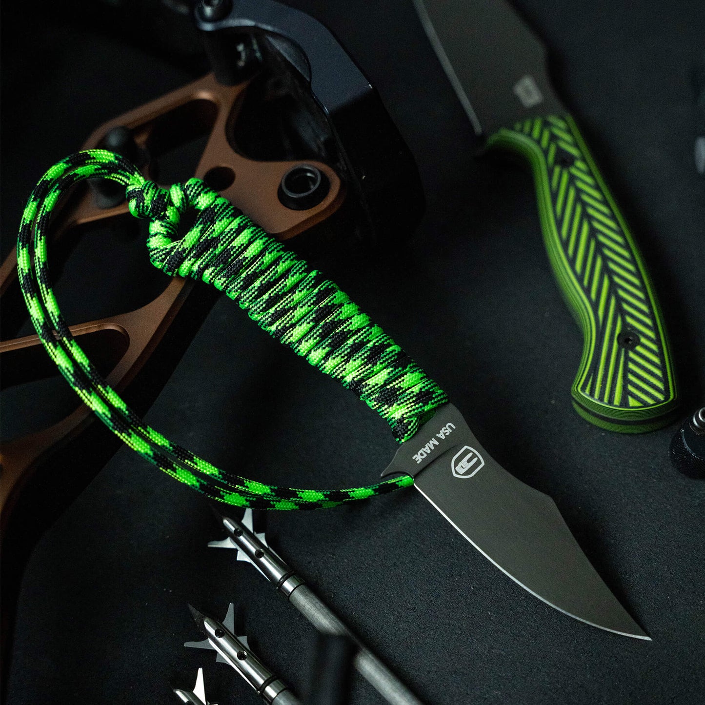 NOCK ON - TRIUMPH SL  - GREEN & BLACK