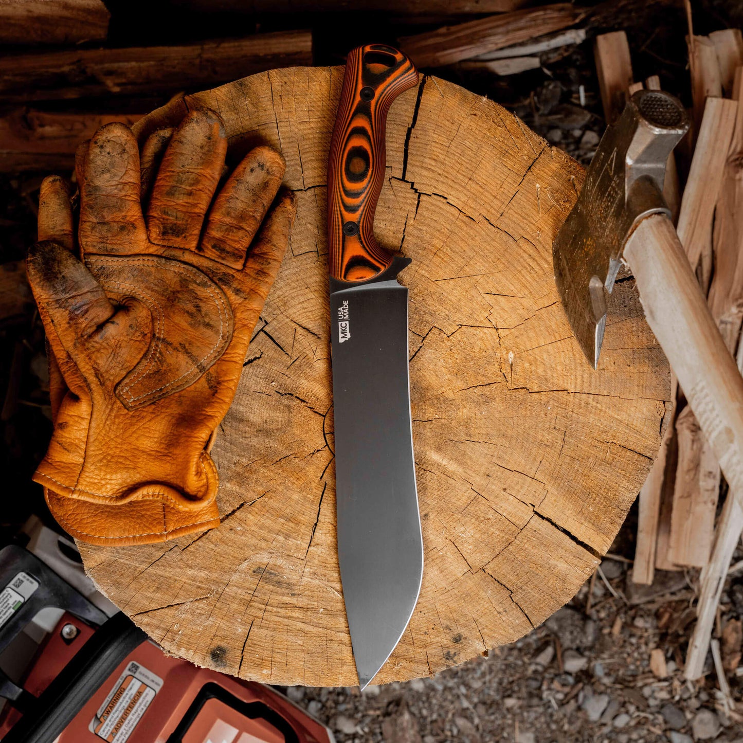 MKC CHOPPER - ORANGE & BLACK