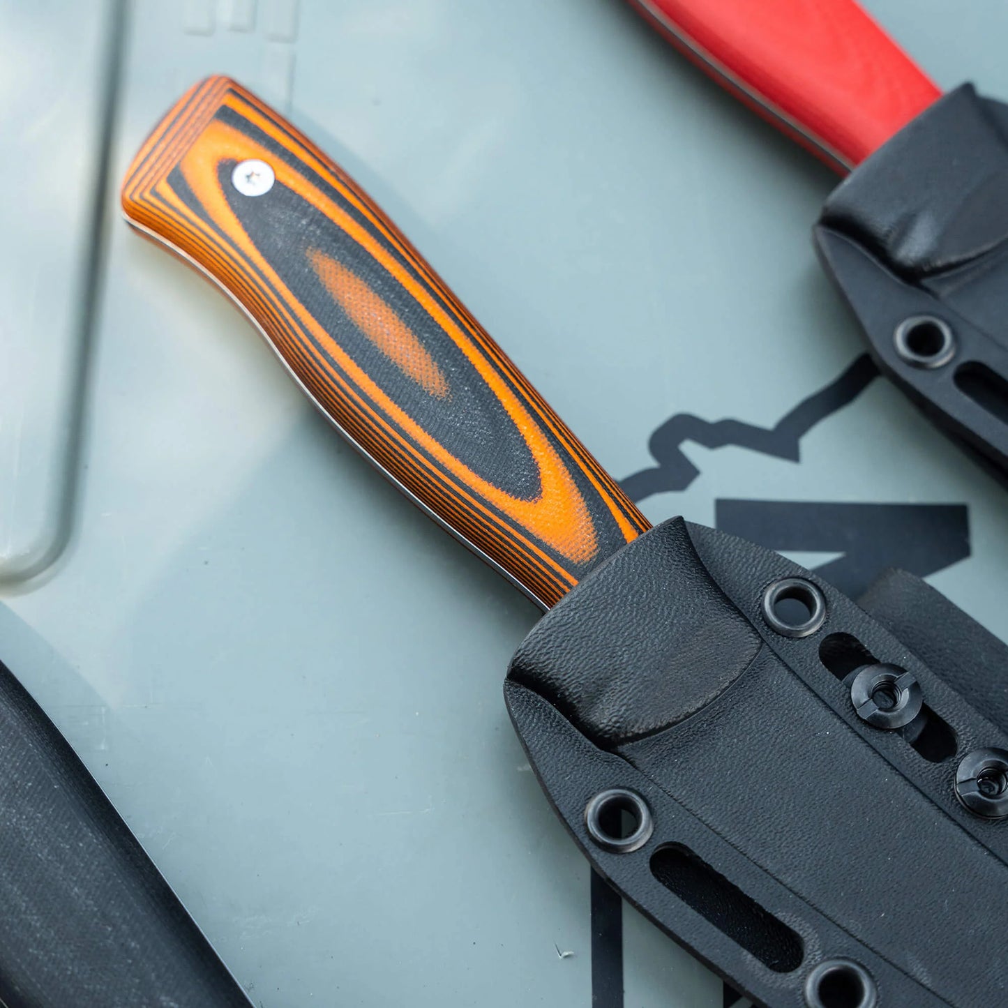 BONING BUTCHER KNIFE - ORANGE/BLACK