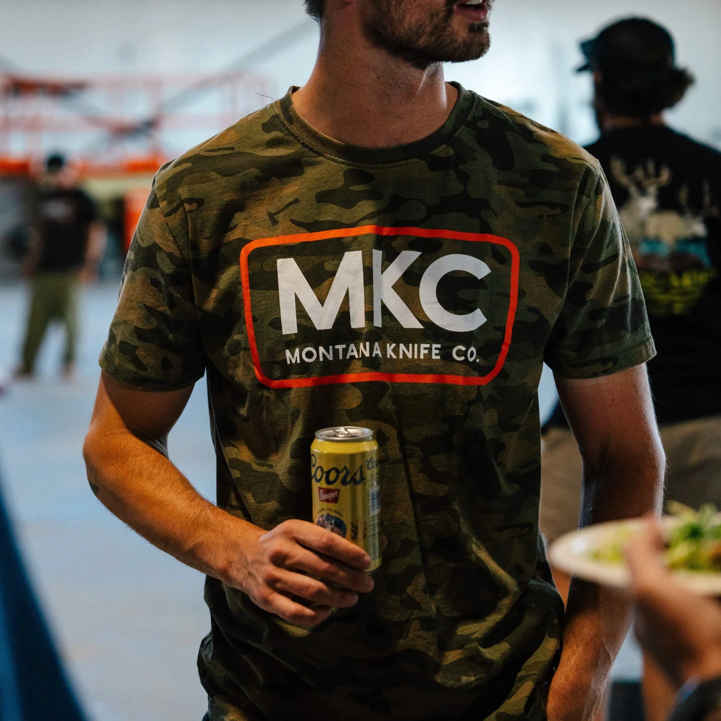 MKC LOGO TEE - VINTAGE WOODLAND CAMO
