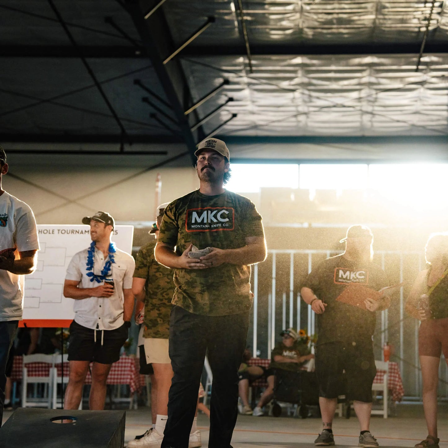 MKC LOGO TEE - VINTAGE WOODLAND CAMO