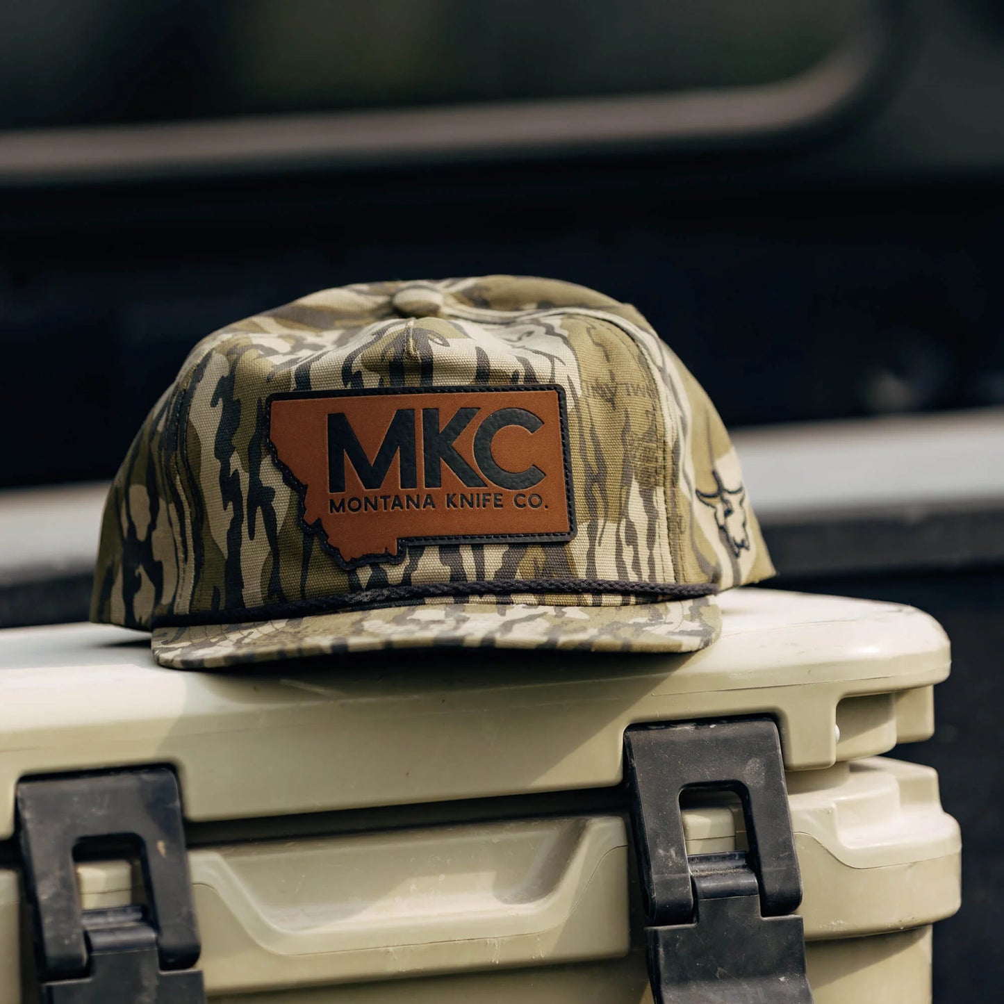 MKC X MOSSY OAK ROPE HAT - BOTTOMLAND