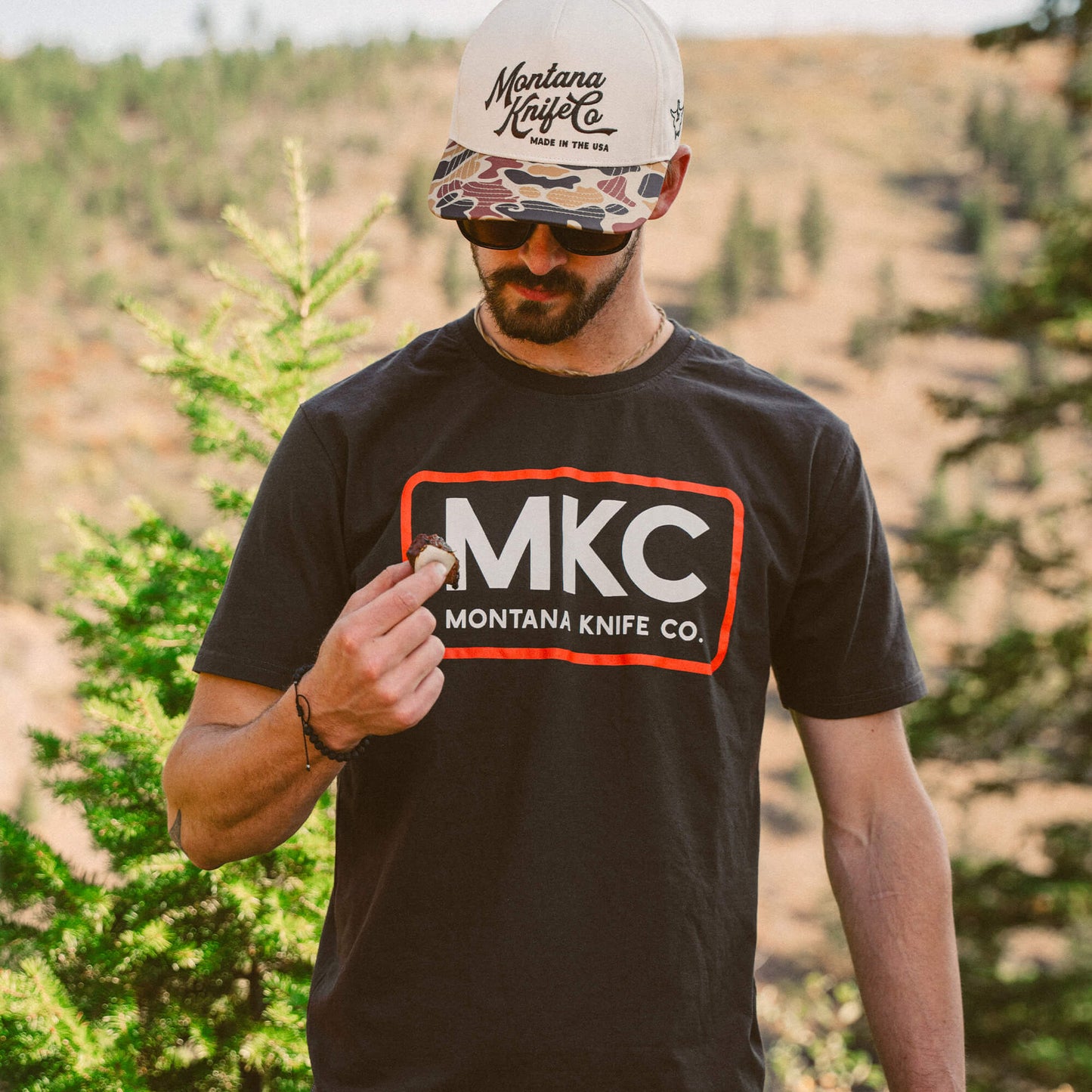 MKC LOGO TEE - COFFEE