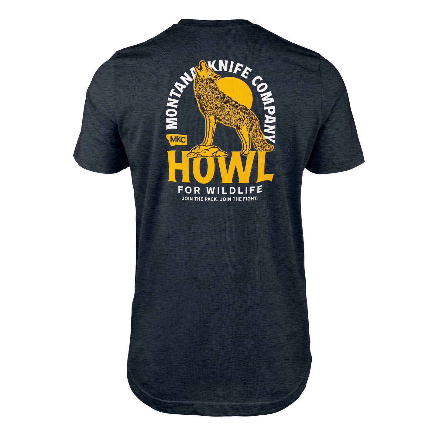 MKC x HOWL FOR WILDLIFE TEE - CHARCOAL