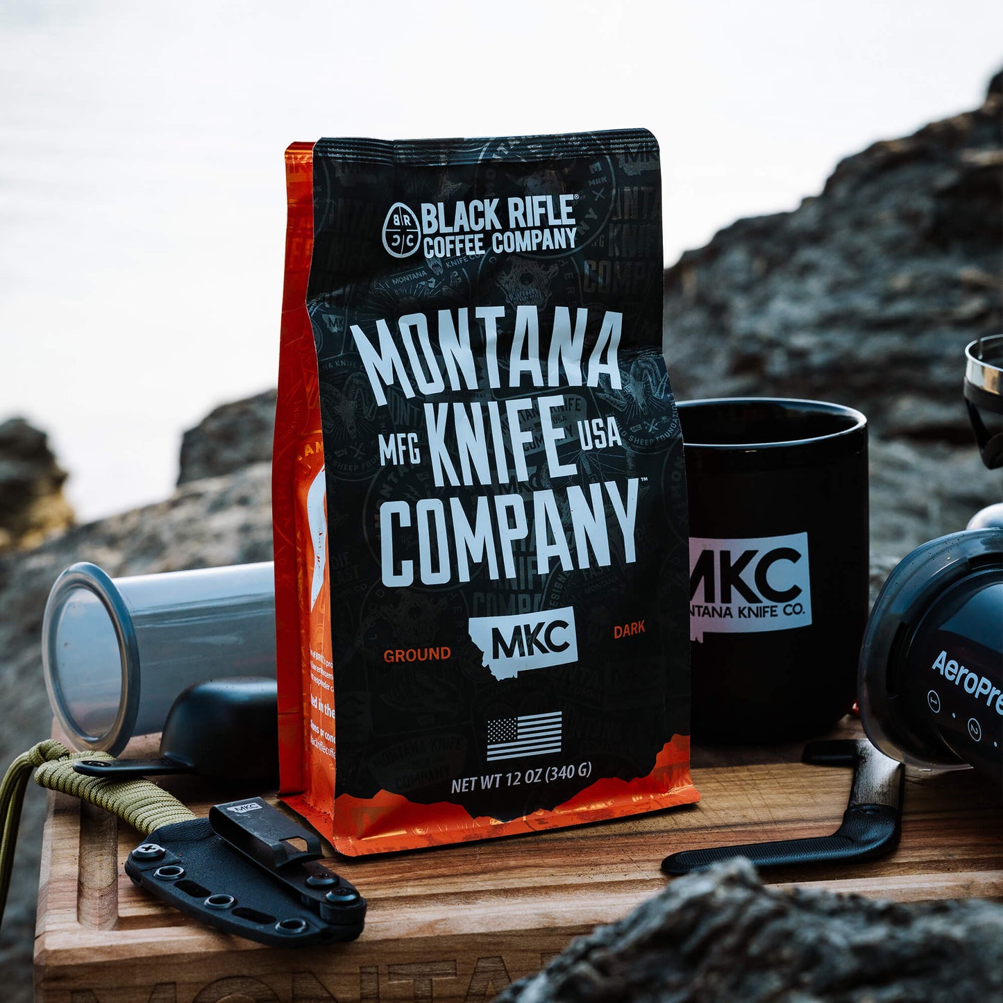 MKC X BLACK RIFLE COFFEE SIGNATURE DARK ROAST - GROUND