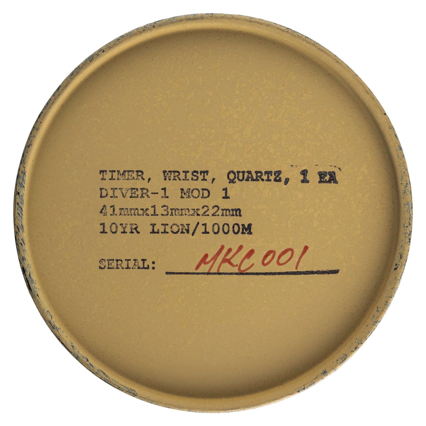 MKC x ARES? DIVER-1 MISSION TIMER?