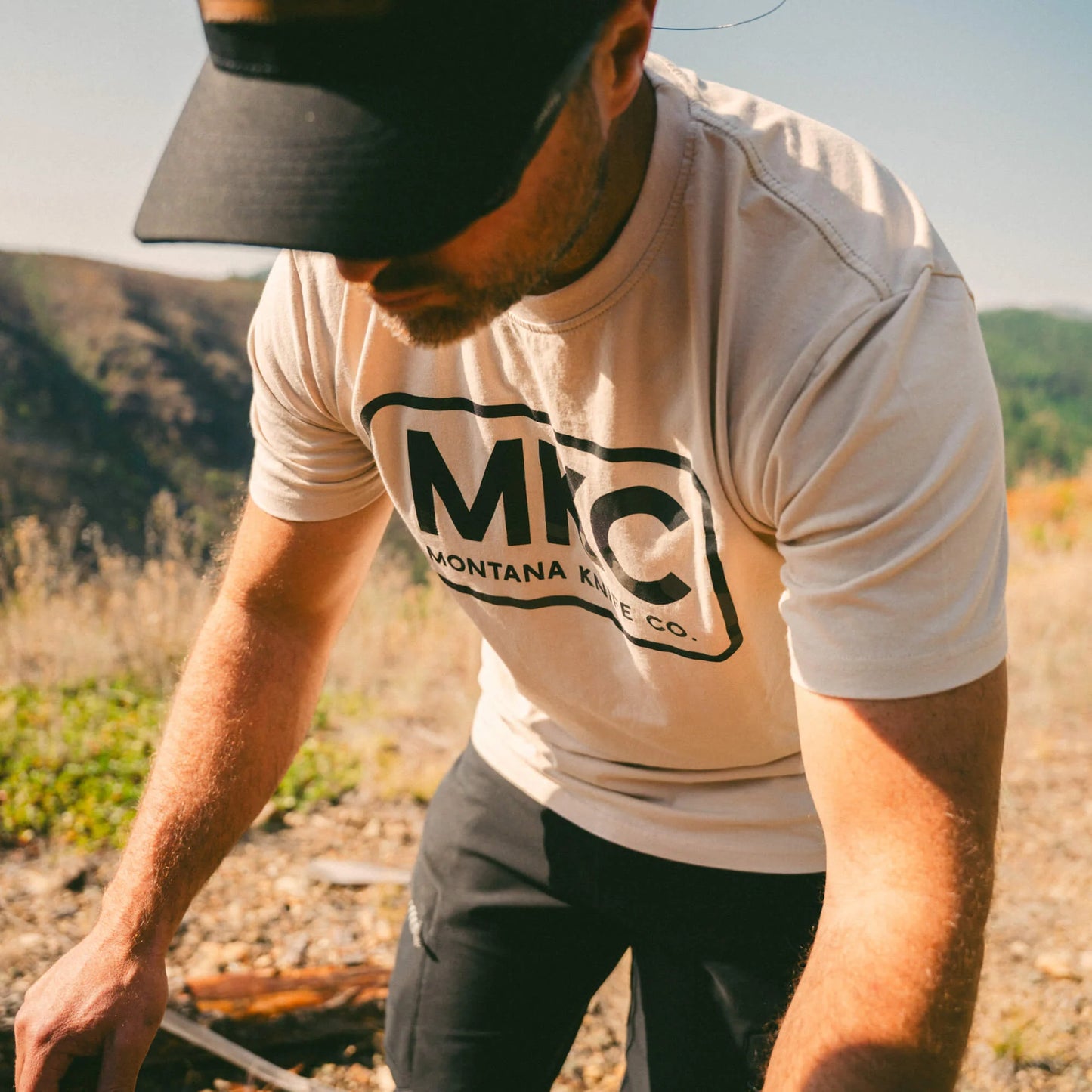 MKC LOGO TEE - BONE