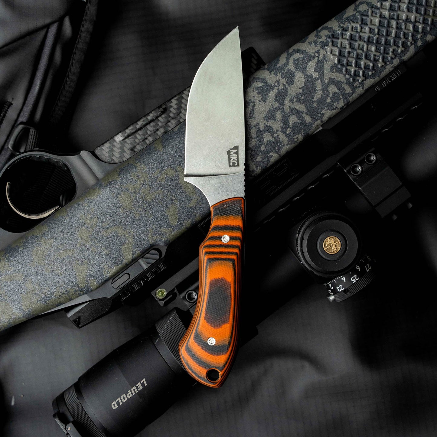 ELKHORN SKINNER - ORANGE & BLACK