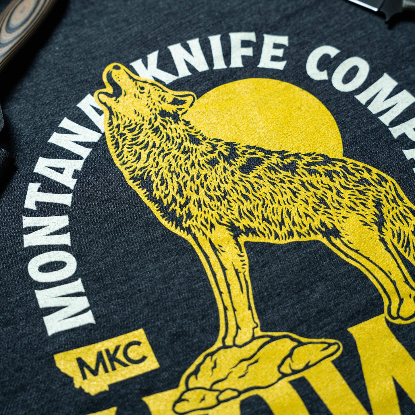 MKC x HOWL FOR WILDLIFE TEE - CHARCOAL