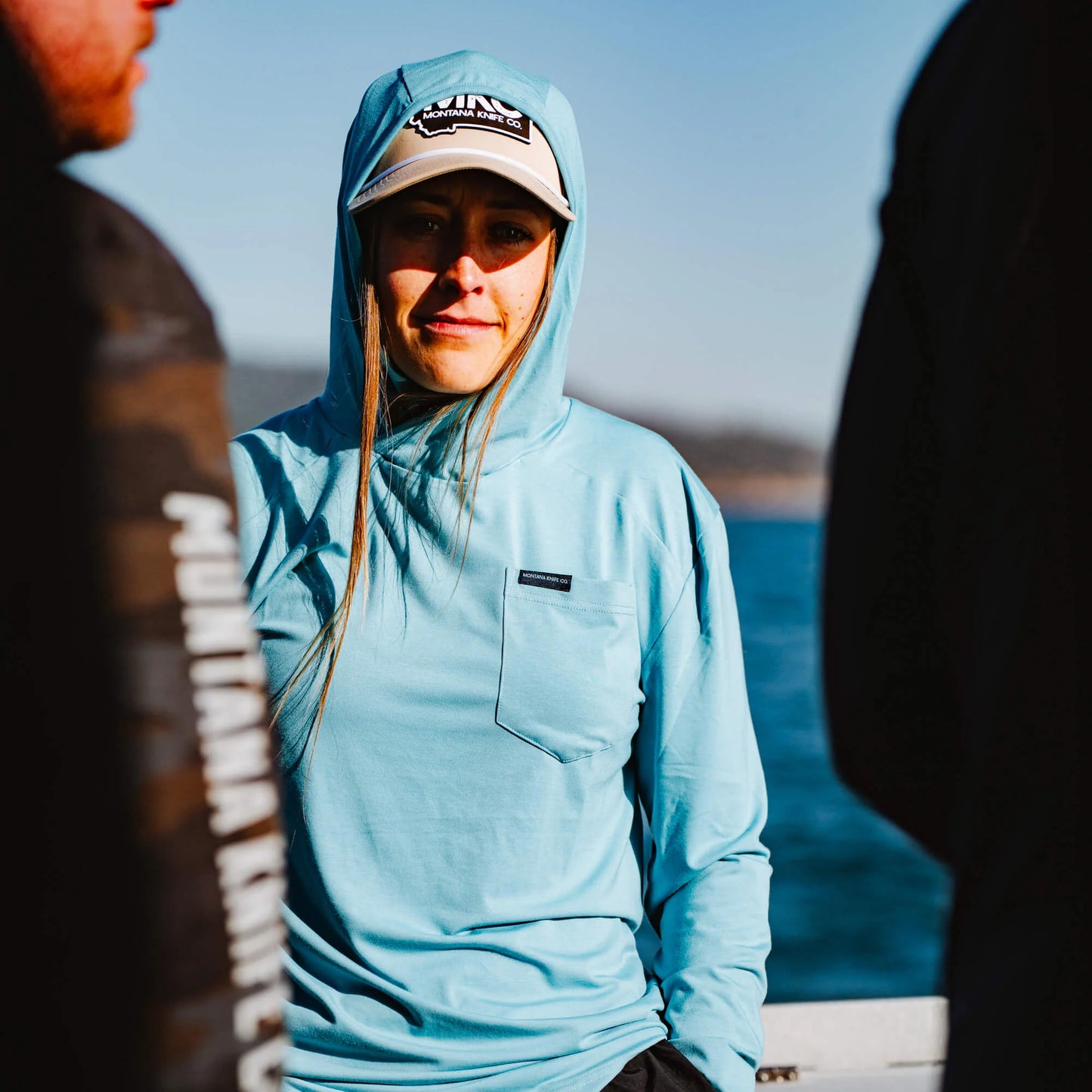 SUN RIVER BAMBOO HOODIE - GLACIER BLUE