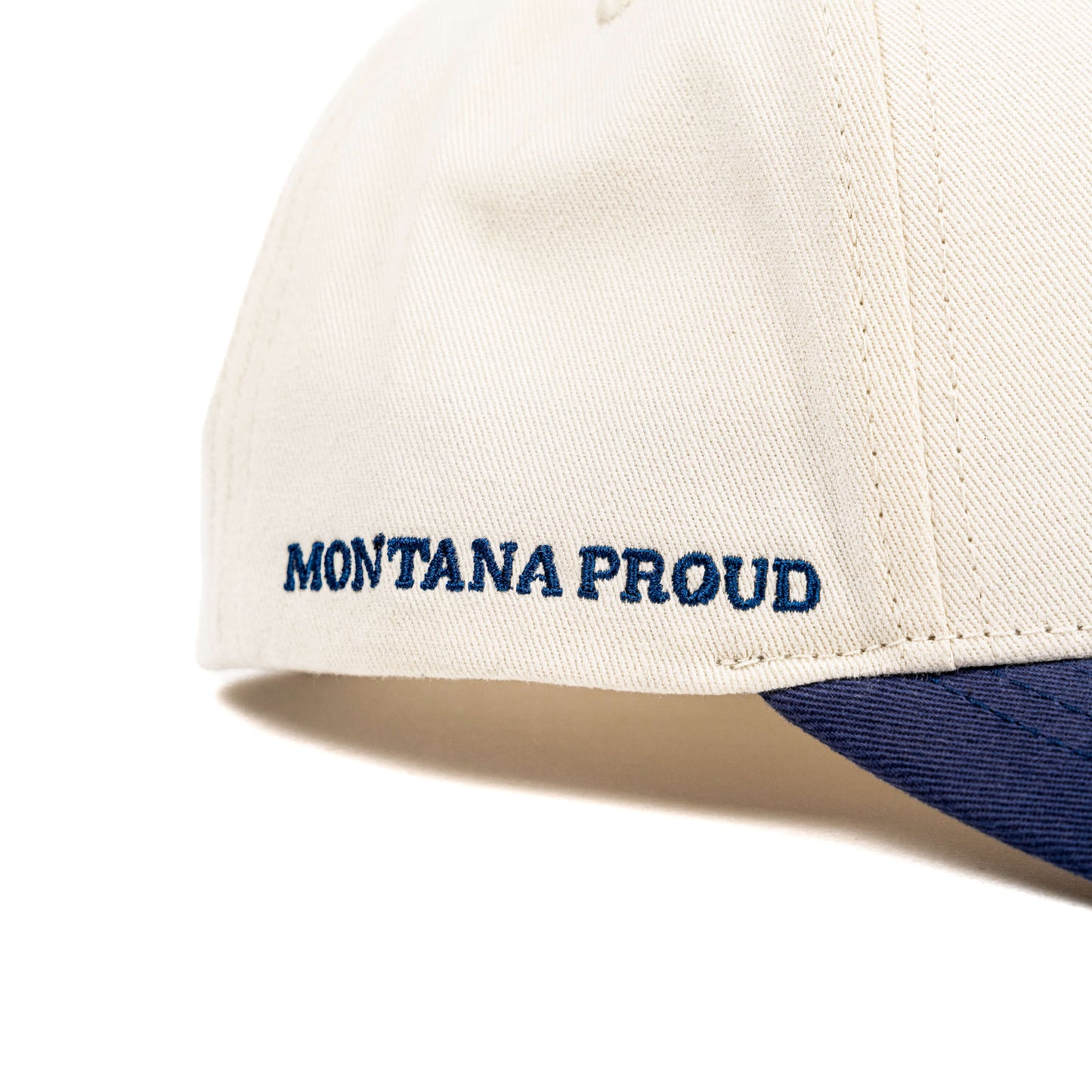 MKC UNIVERSITY HAT - IVORY/NAVY