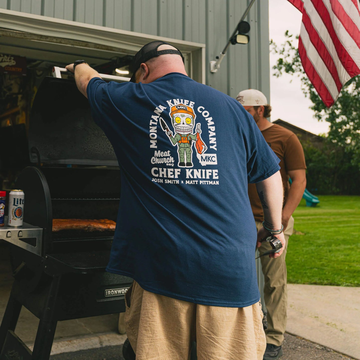 MKC x MEAT CHURCH - POCKET TEE