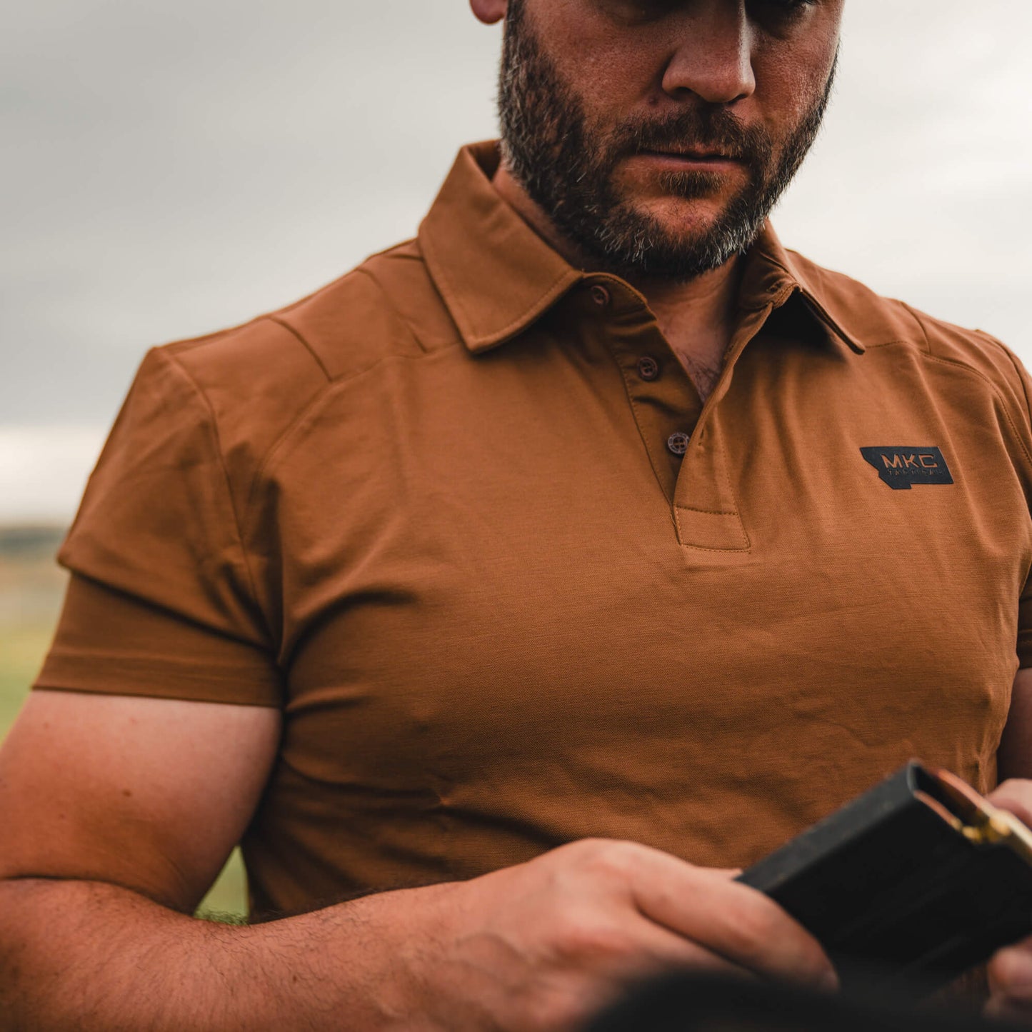 TACTICAL PERFORMANCE POLO - COYOTE