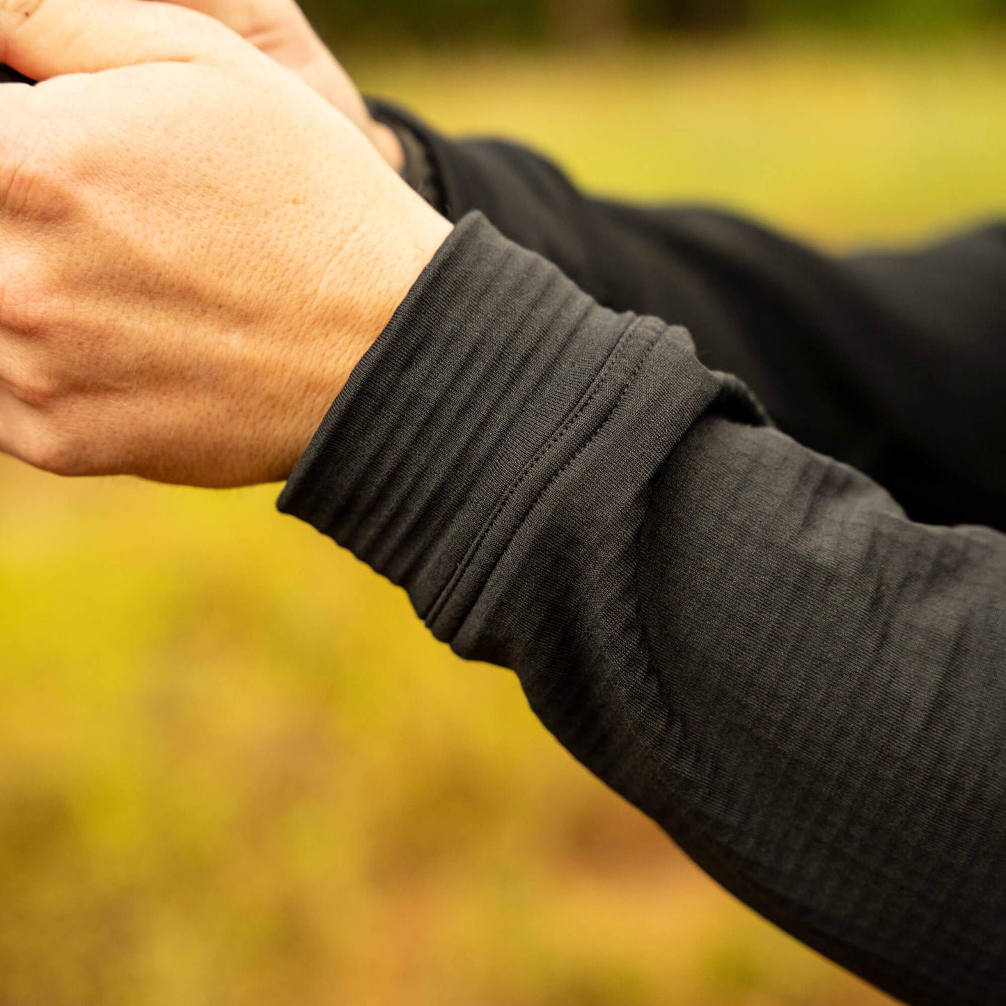 MKC WAFFLE KNIT PERFORMANCE HOODIE - SHADOW