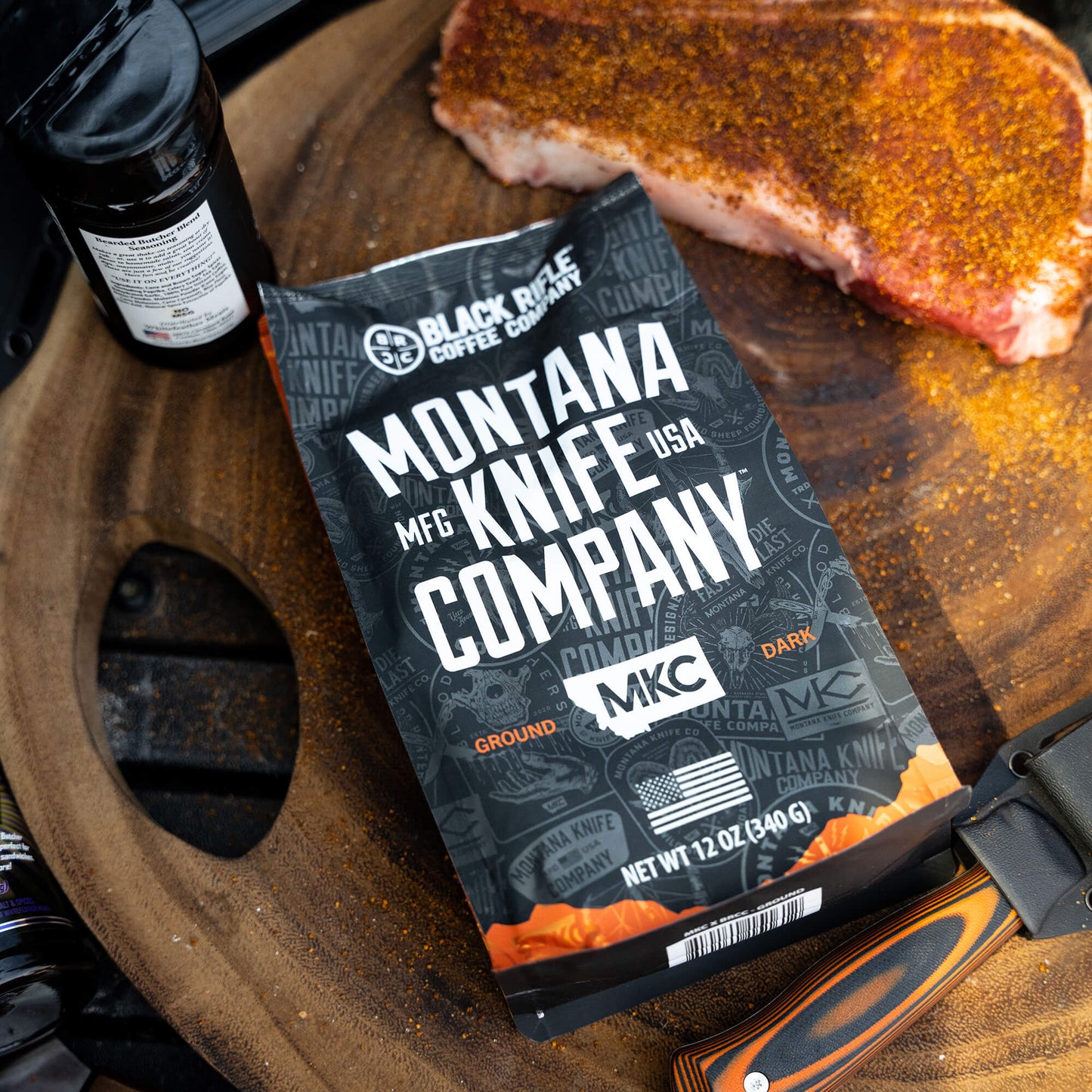 MKC X BLACK RIFLE COFFEE SIGNATURE DARK ROAST - GROUND