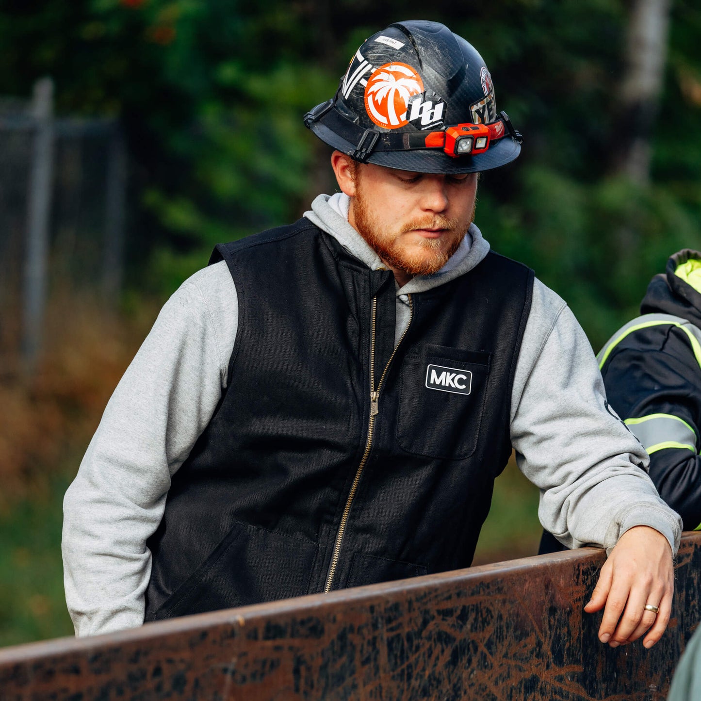 MKC CANVAS WORK VEST - BLACK