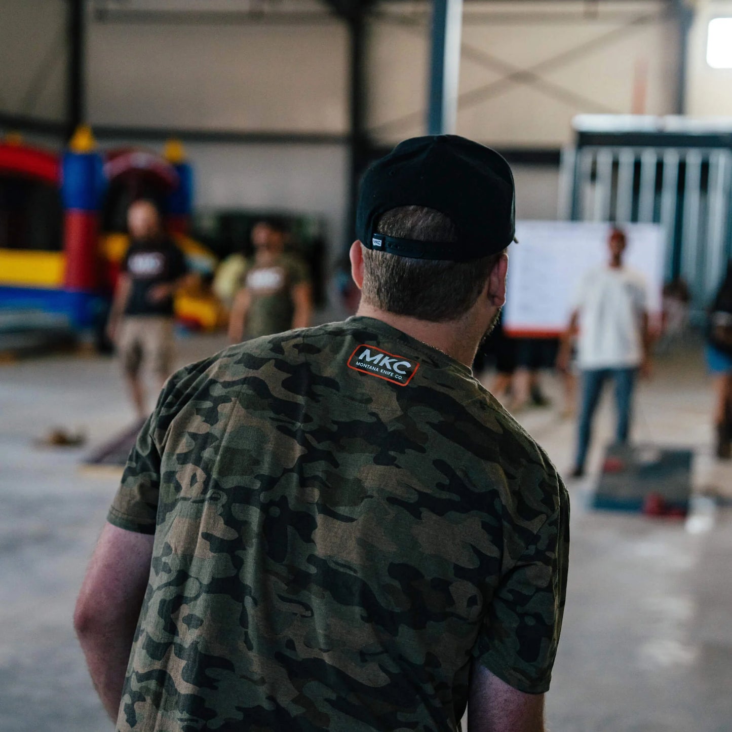 MKC LOGO TEE - VINTAGE WOODLAND CAMO