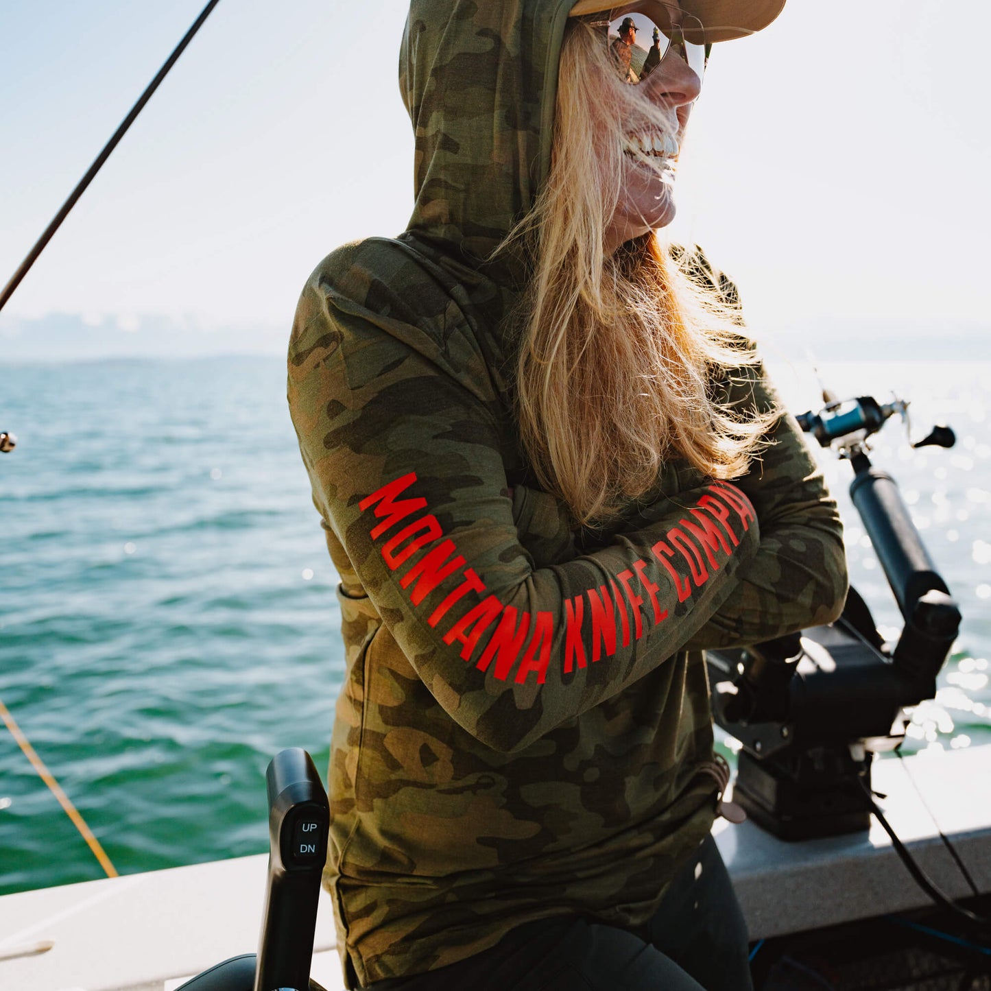 SUN RIVER BAMBOO HOODIE - VINTAGE MKC CAMO