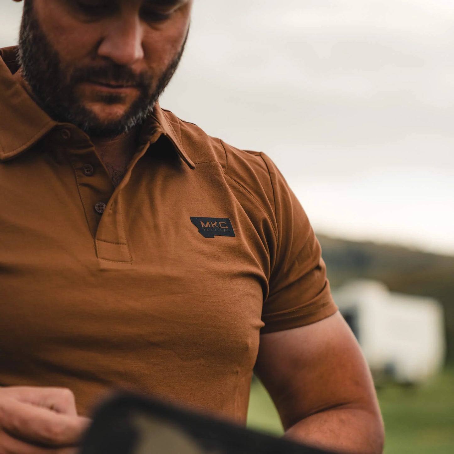 TACTICAL PERFORMANCE POLO - COYOTE