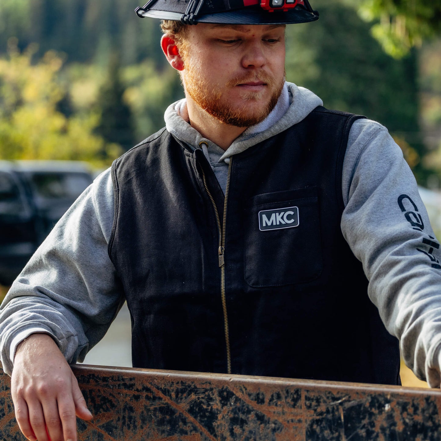 MKC CANVAS WORK VEST - BLACK