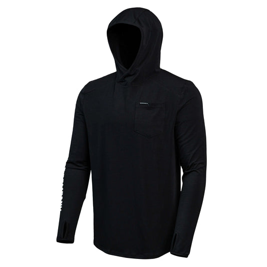 SUN RIVER BAMBOO HOODIE - BLACK