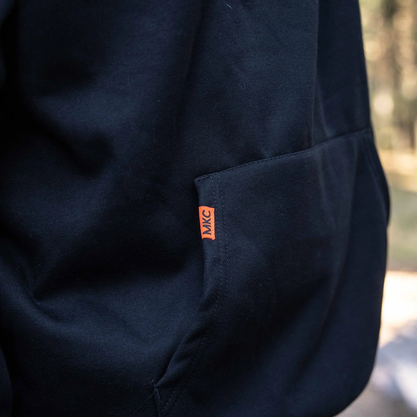 MKC FLEECE HOODIE - BLACK