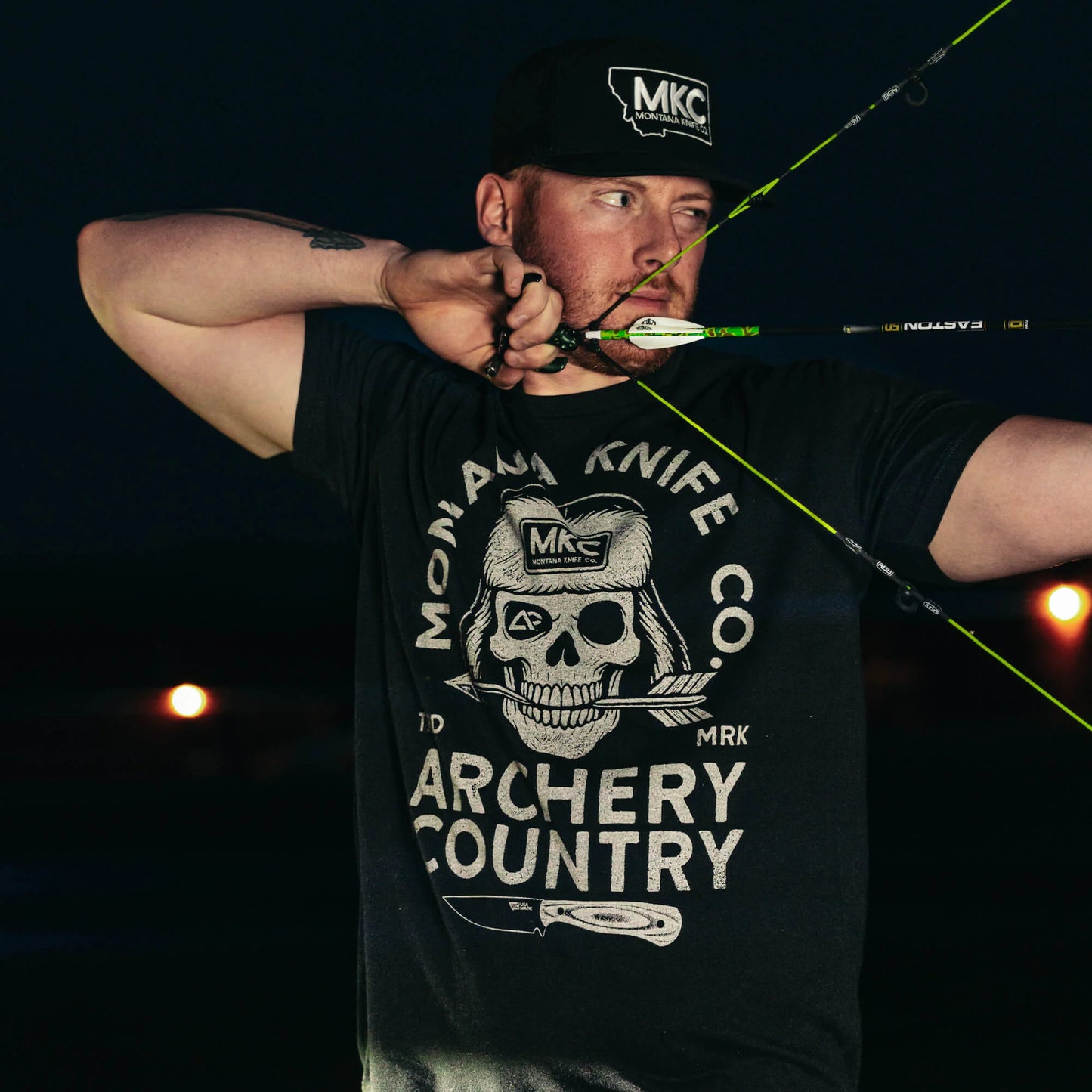 MKC x ARCHERY COUNTRY TEE - BLACK