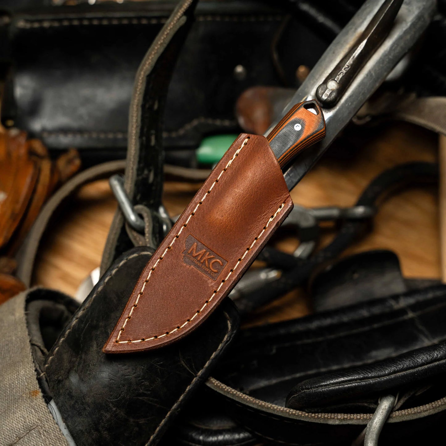 ROCKER LEATHER SHEATH - CONCEALED POCKET CARRY