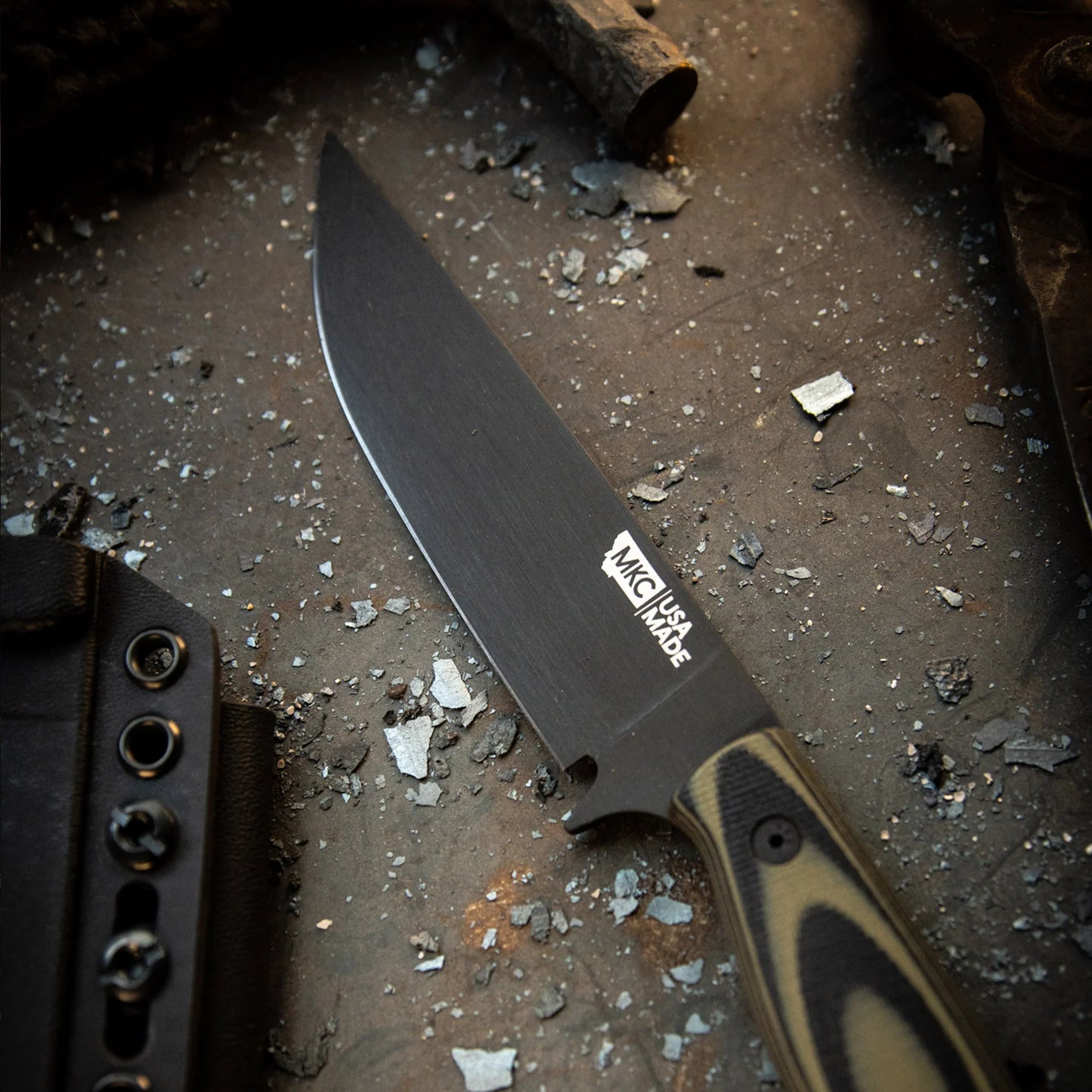 SUPER CUB - DROP POINT HUNTER - GREEN & BLACK