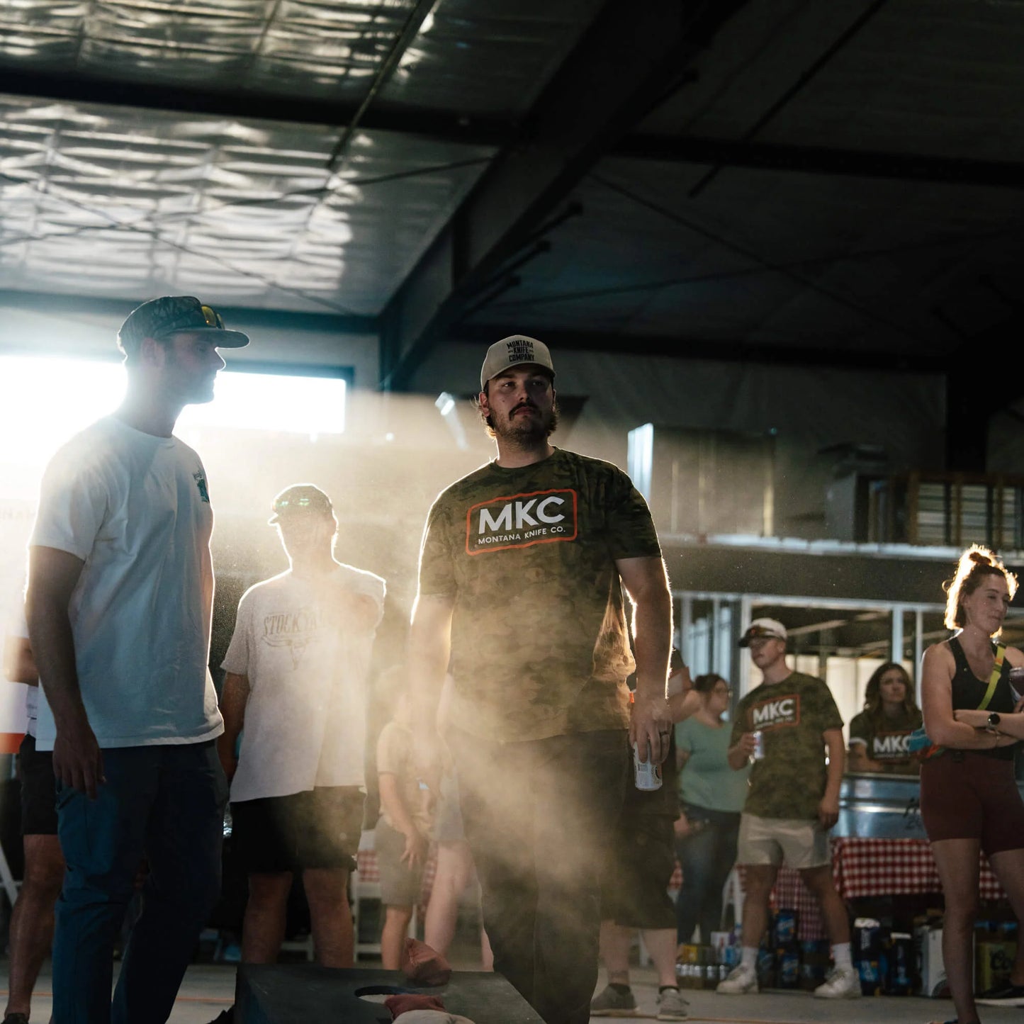 MKC LOGO TEE - VINTAGE WOODLAND CAMO