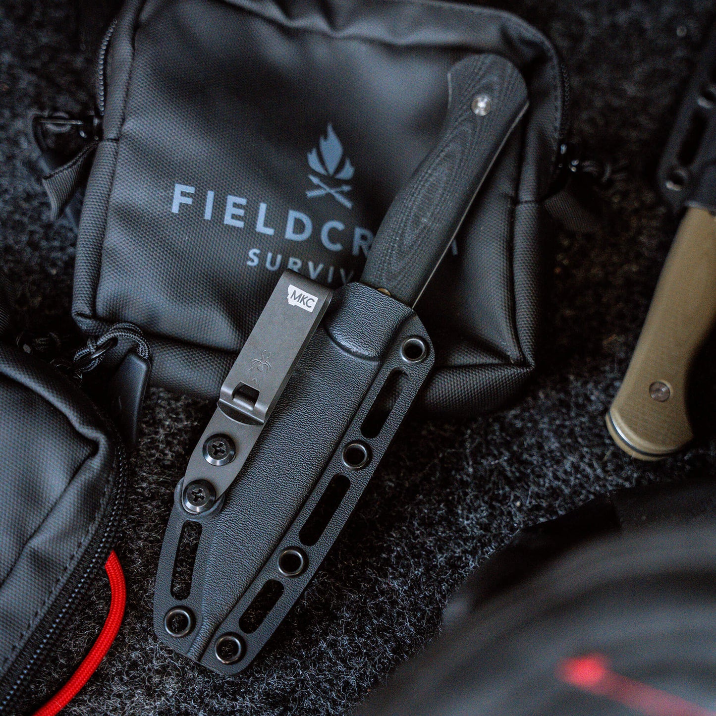 FIELDCRAFT SURVIVAL KNIFE - BLACK
