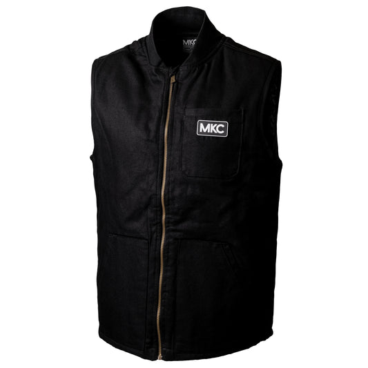 MKC CANVAS WORK VEST - BLACK