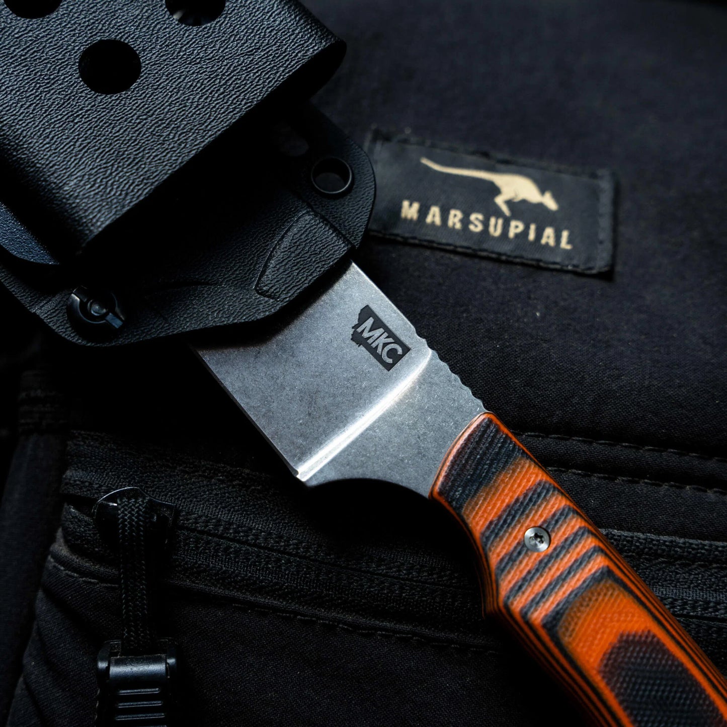 ELKHORN SKINNER - ORANGE & BLACK