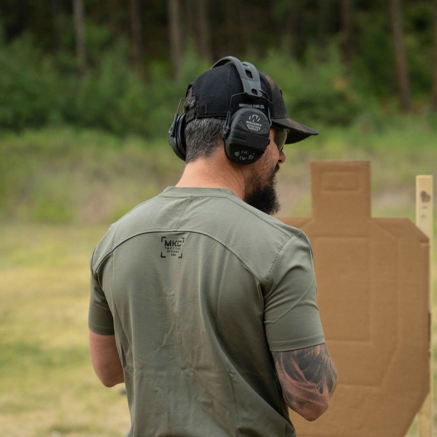 RANGE DAY PERFORMANCE SHORT SLEEVE - OD GREEN