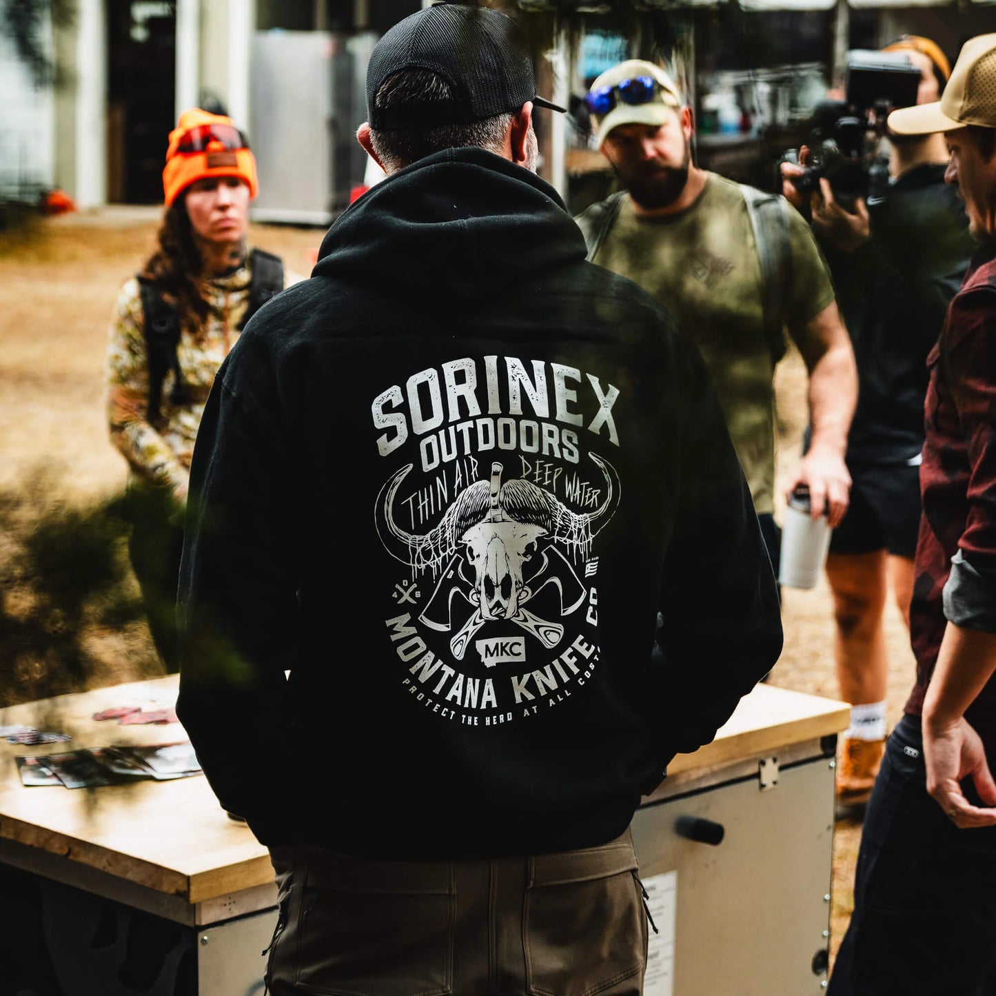 MKC X SORINEX OUTDOORS HOODIE - BLACK