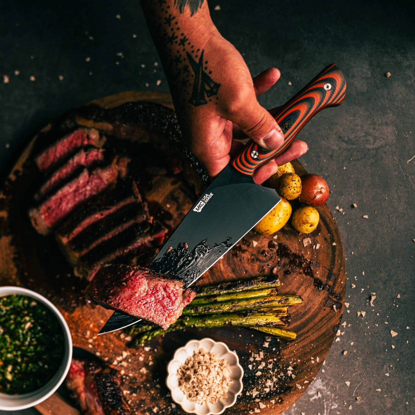 BIGHORN CHEF - ORANGE & BLACK