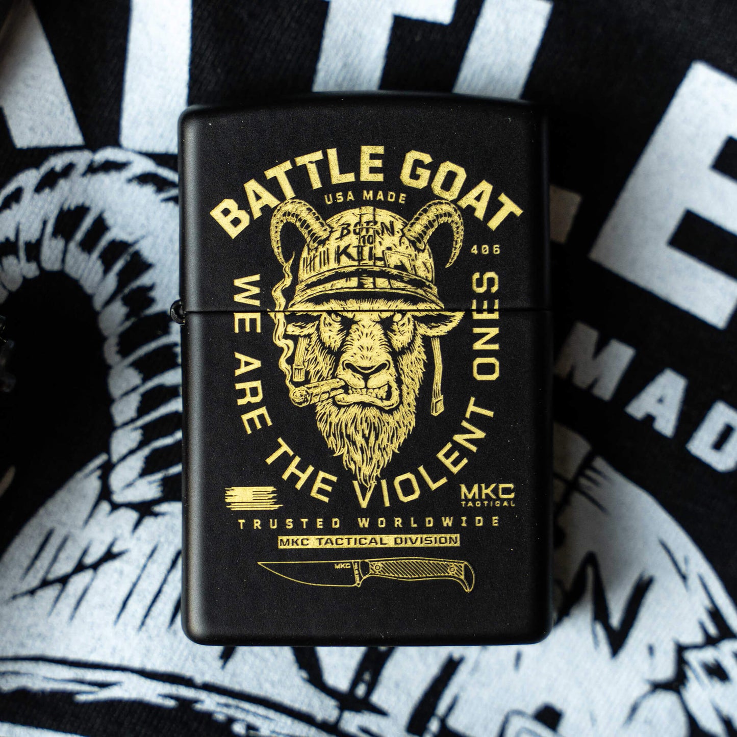 BATTLE GOAT ZIPPO
