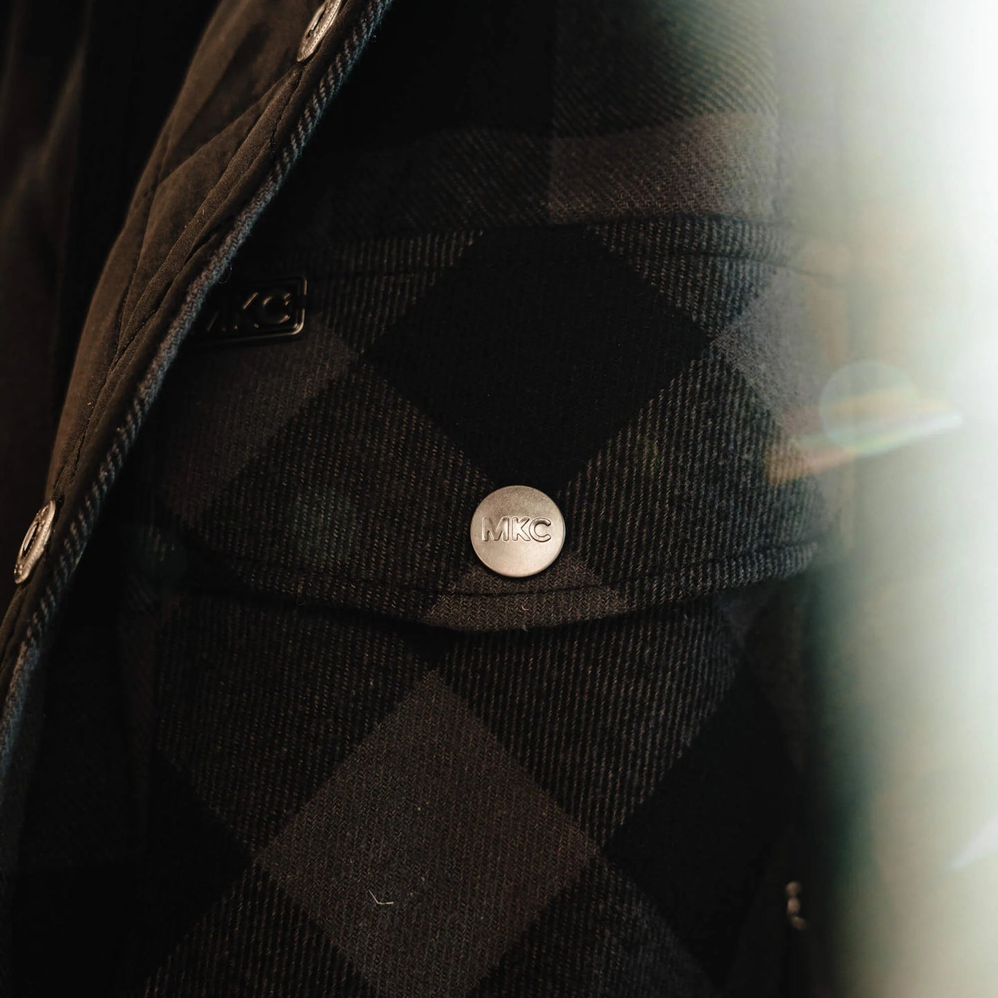 BIG TIMBER HOODED FLANNEL - GREY