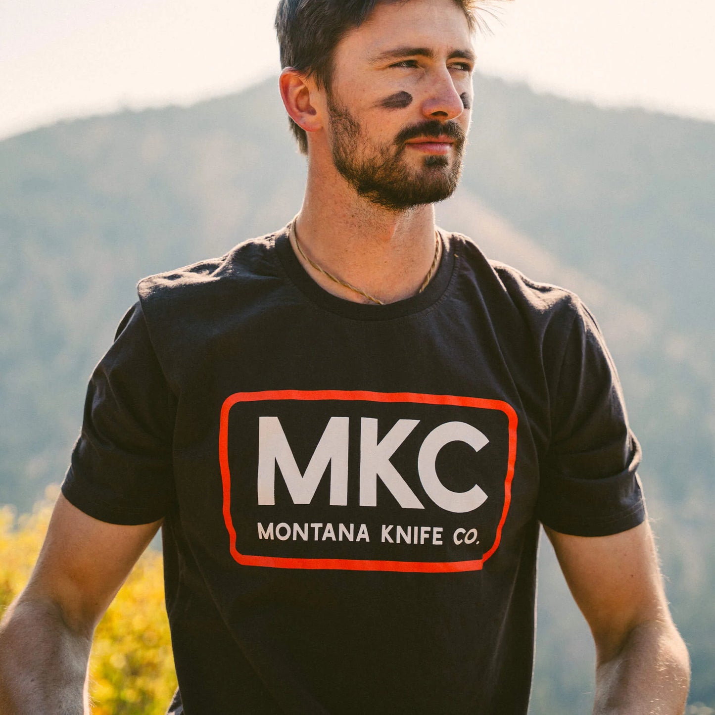MKC LOGO TEE - COFFEE
