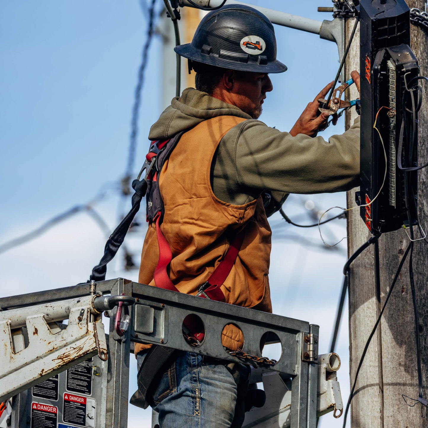 MKC CANVAS WORK VEST - TAN