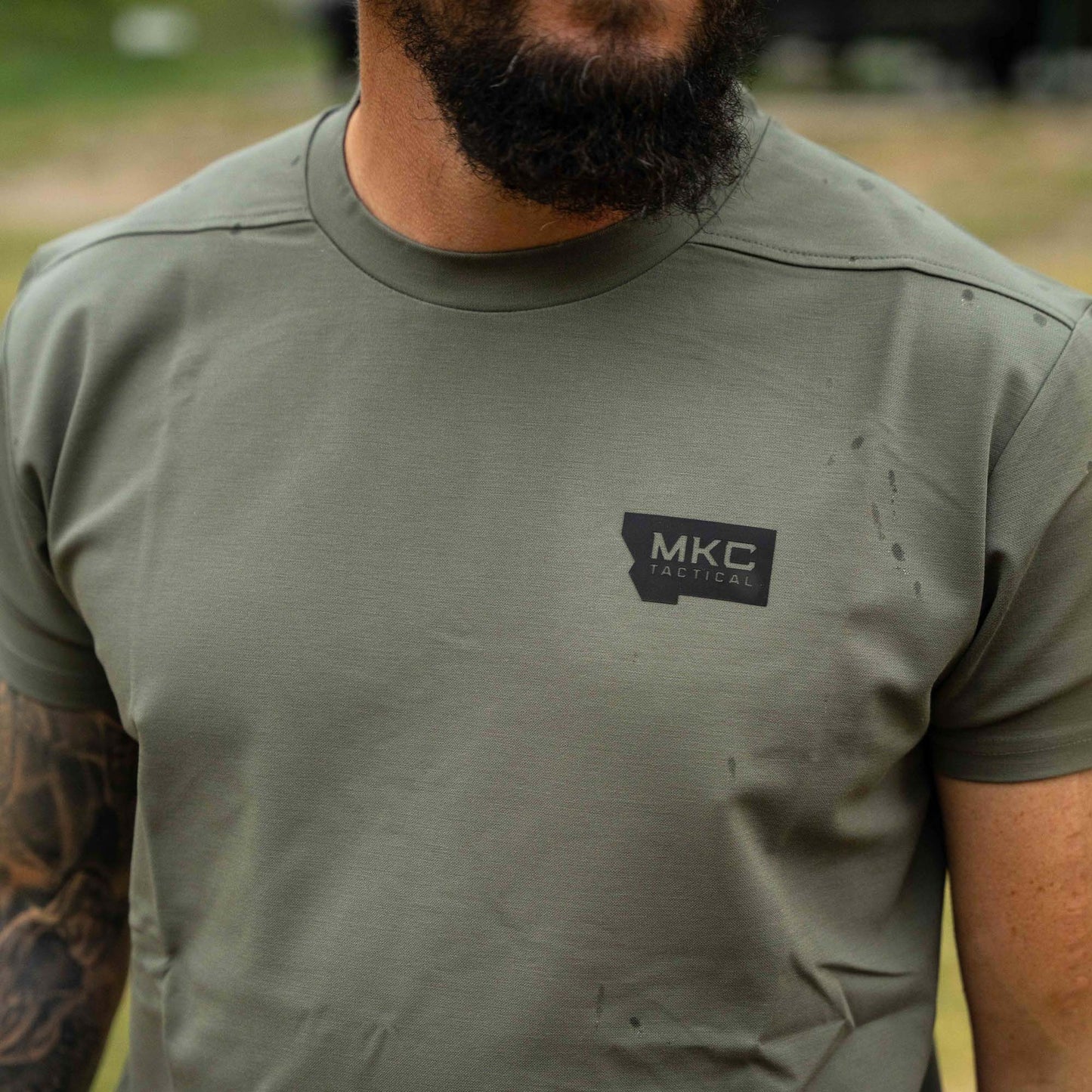RANGE DAY PERFORMANCE SHORT SLEEVE - OD GREEN