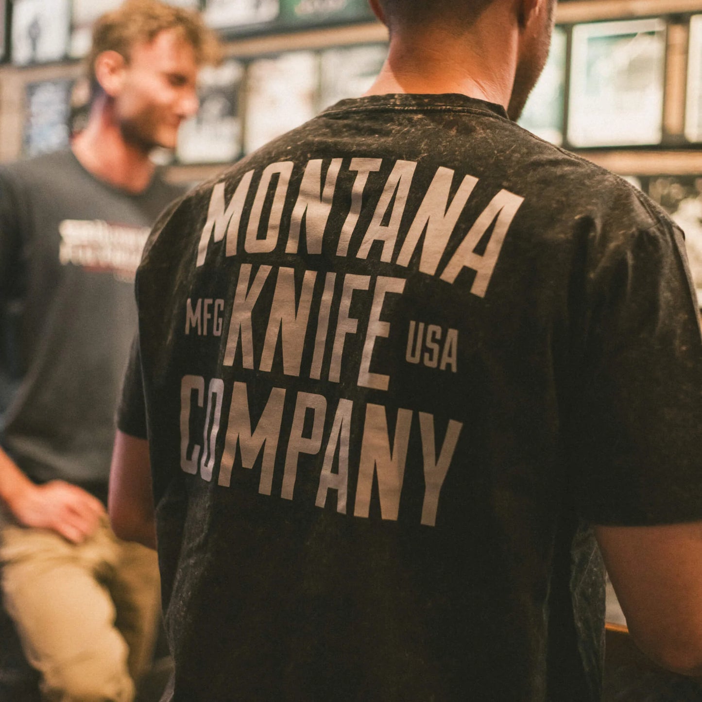 MKC STONEWASH TEE - BLACK