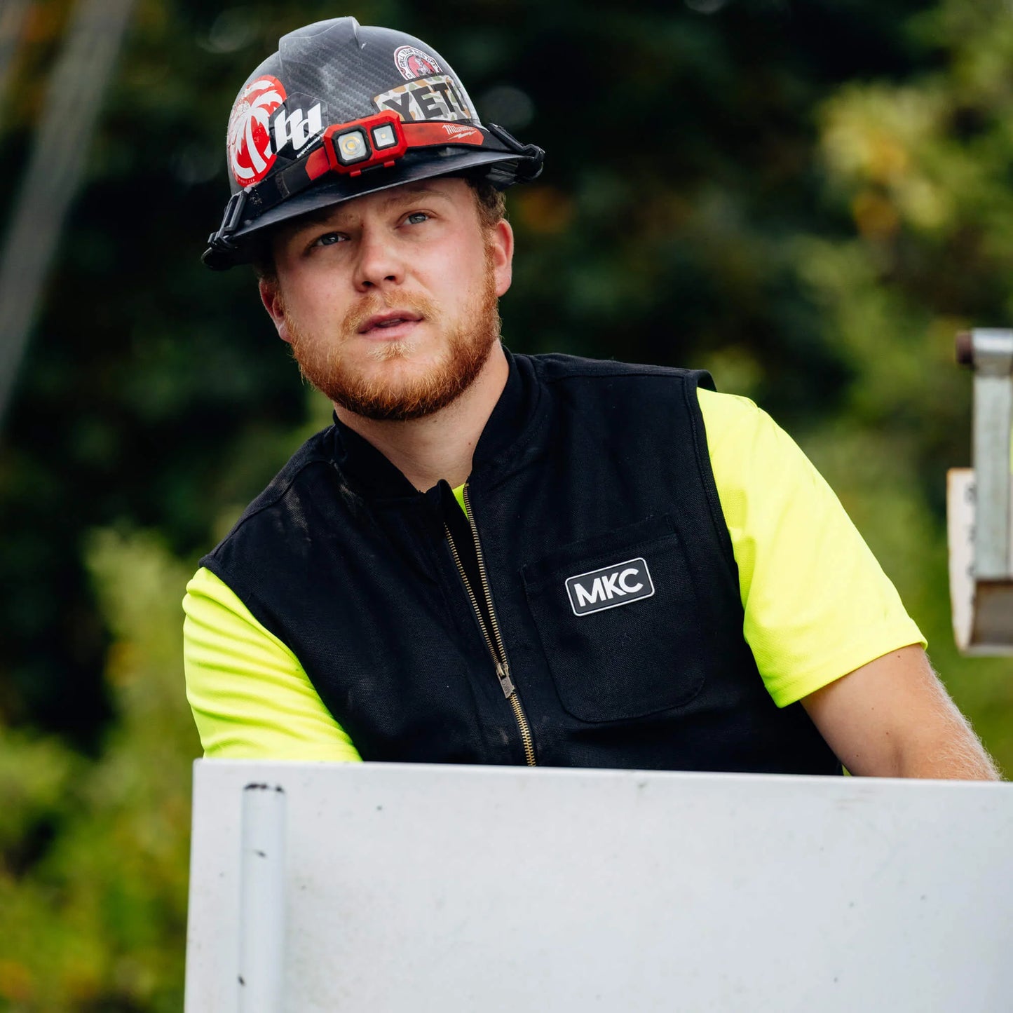 MKC CANVAS WORK VEST - BLACK