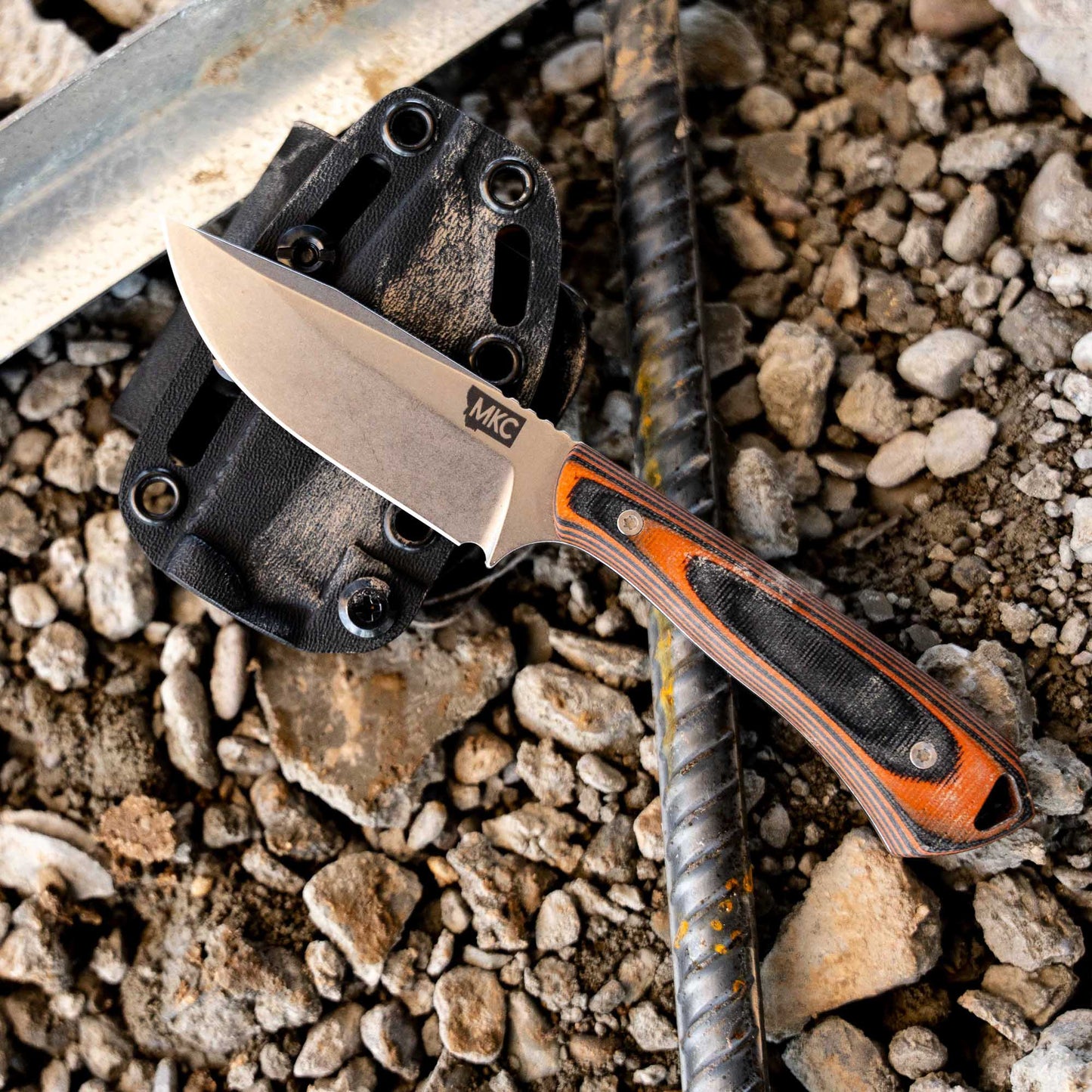 ROCKER - ORANGE & BLACK