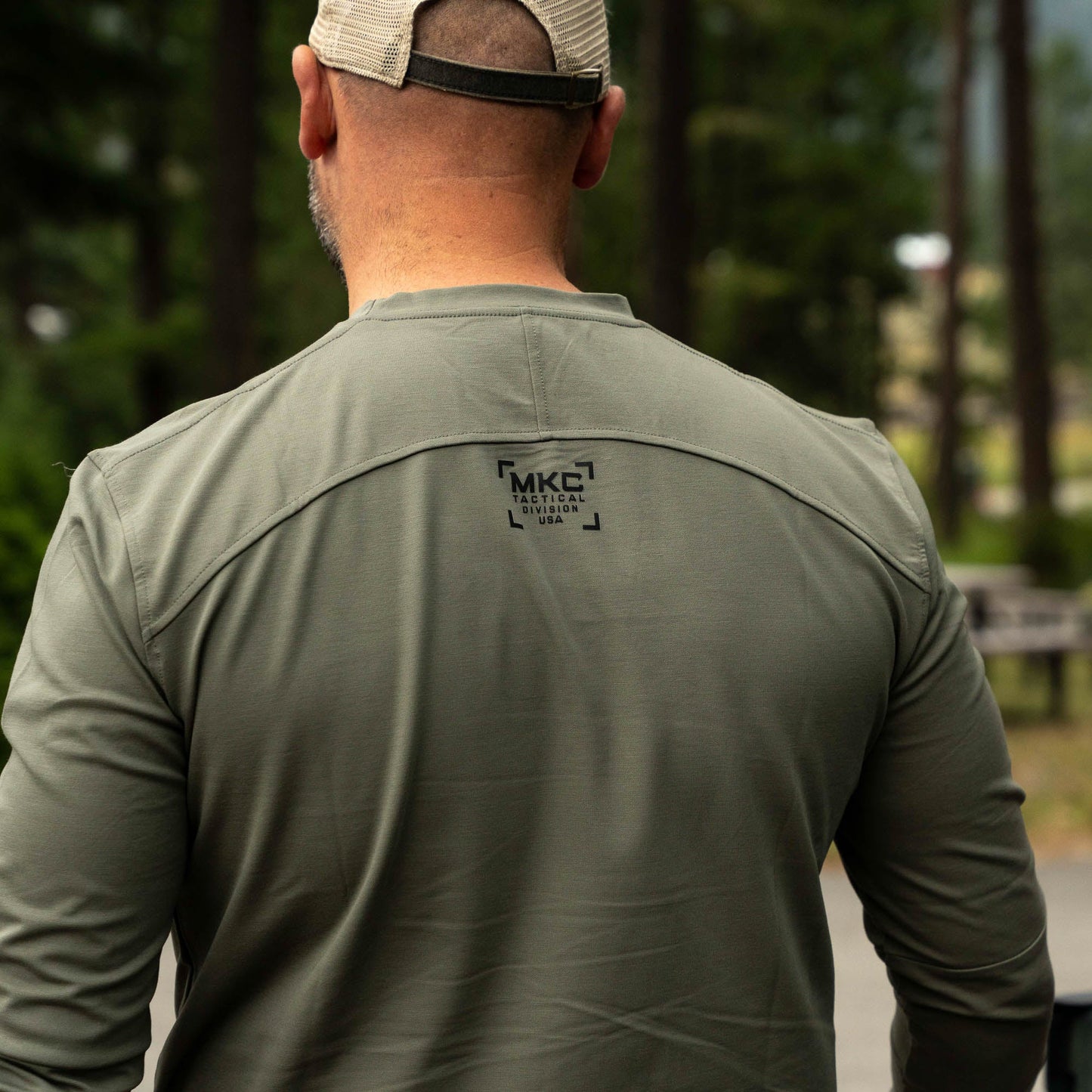RANGE DAY PERFORMANCE LONG SLEEVE - OD GREEN