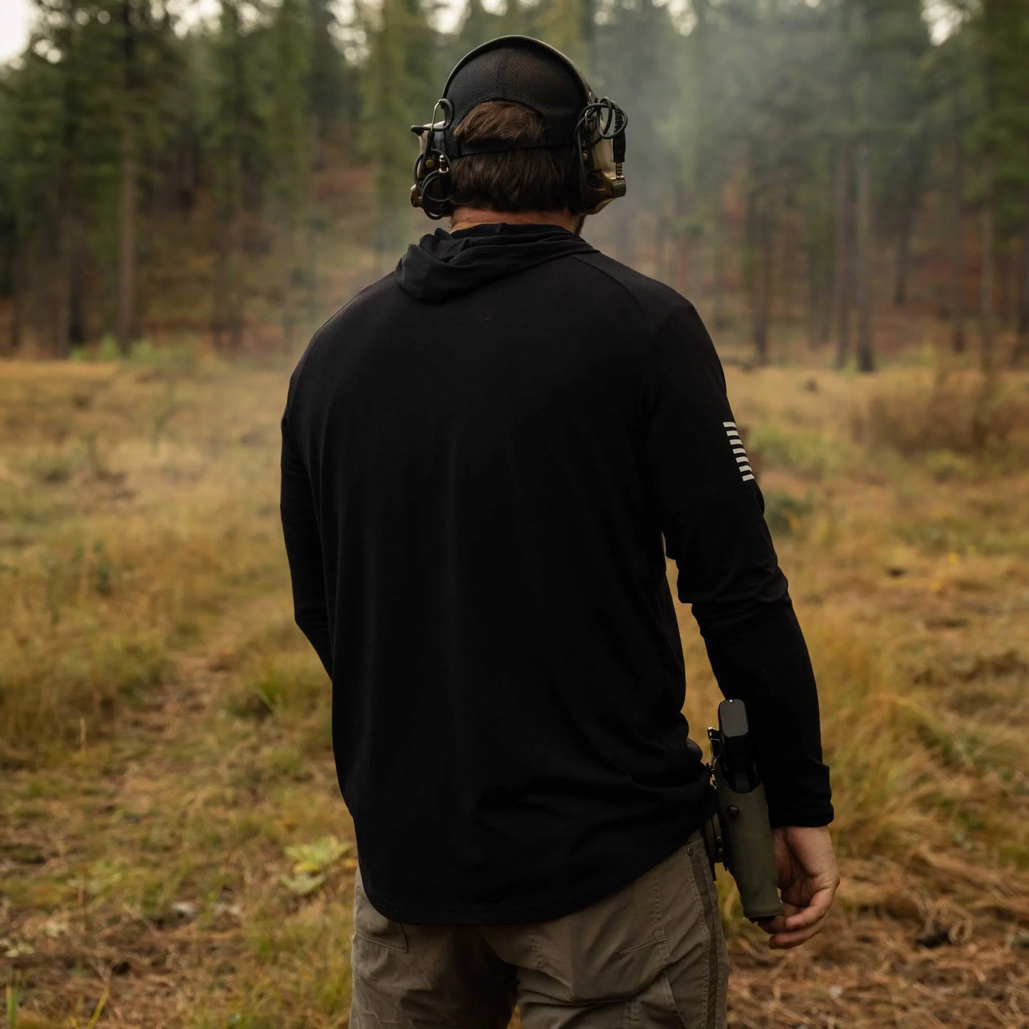 TACTICAL LIGHTWEIGHT BAMBOO HOODIE - SHADOW