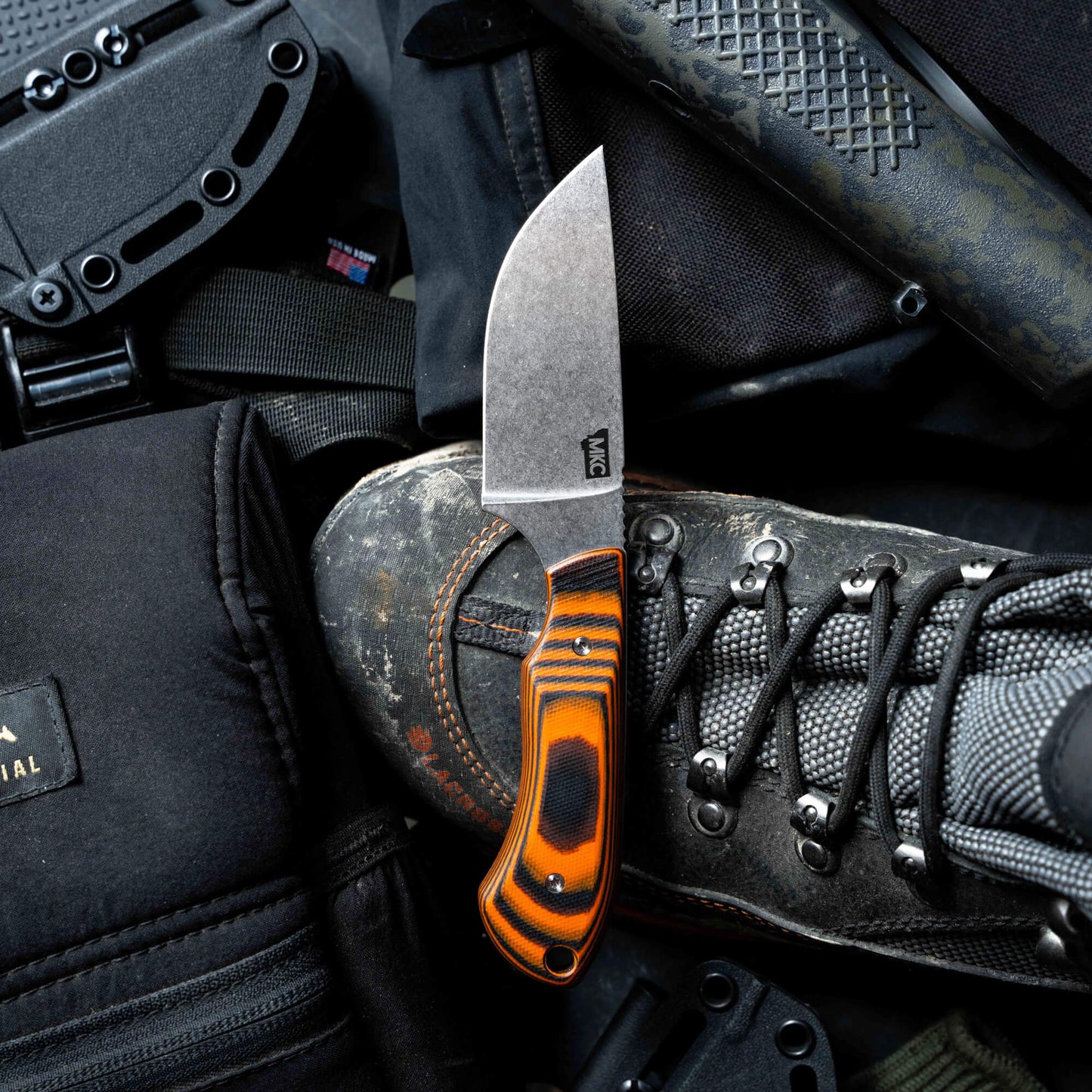 ELKHORN SKINNER - ORANGE & BLACK