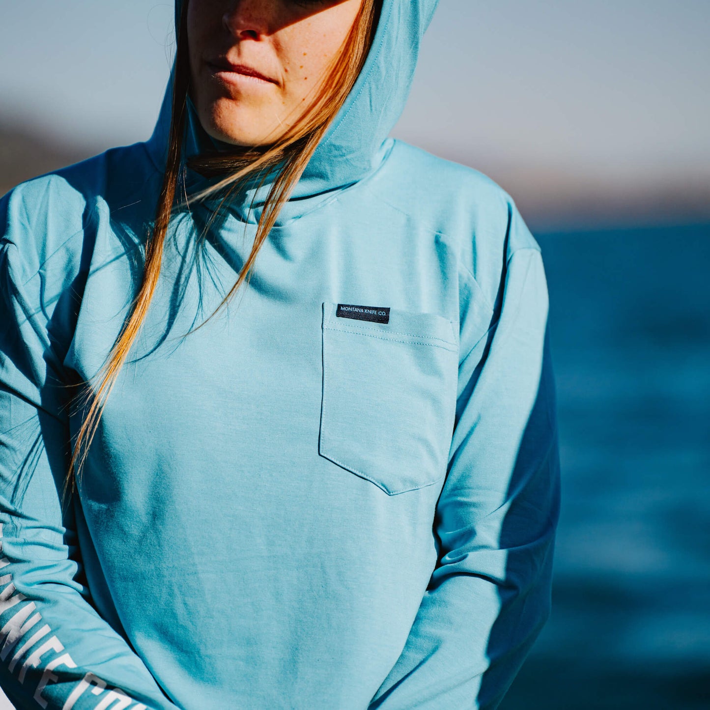 SUN RIVER BAMBOO HOODIE - GLACIER BLUE