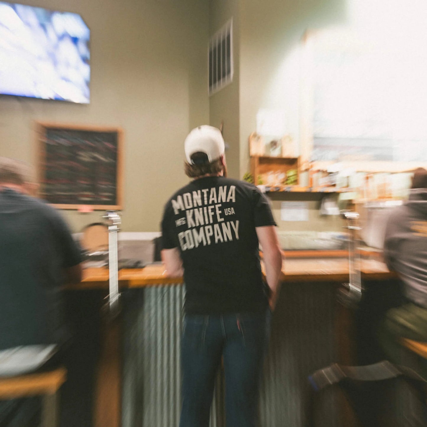 MKC STONEWASH TEE - BLACK