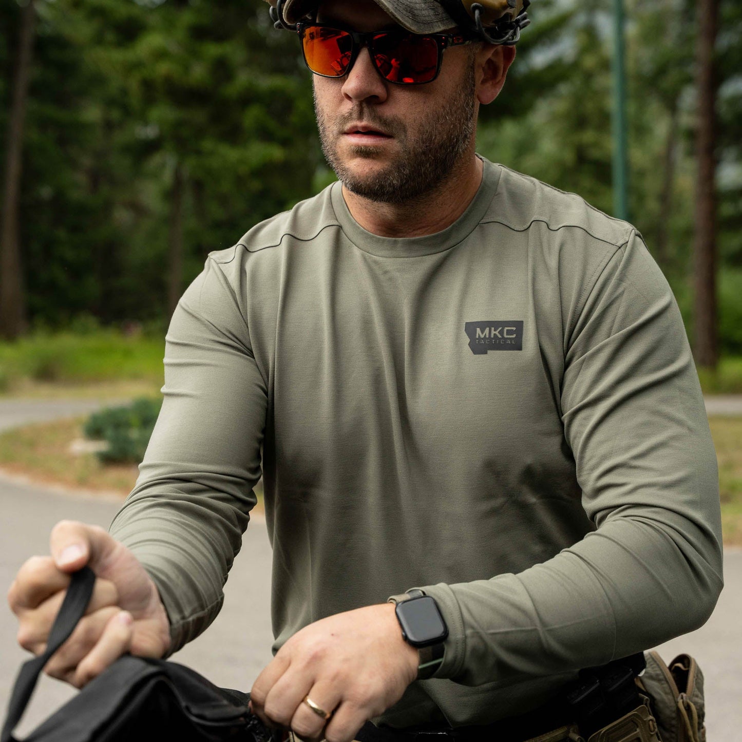 RANGE DAY PERFORMANCE LONG SLEEVE - OD GREEN